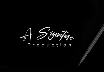 Signature Logo design hand drawn logo logodesign photography logo signature logo typography