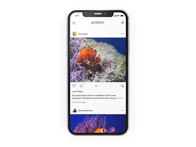 Menu Animation concept design menu minimal minimalist mobile nature photography ui