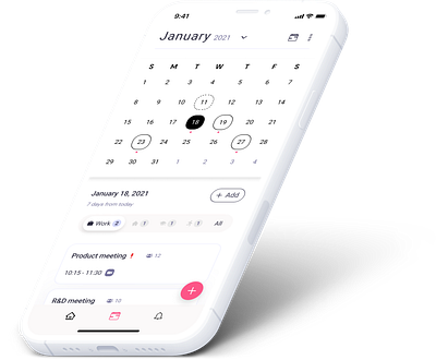 Easy.Cal calendar mobile design mobile ui ui design ux ux design