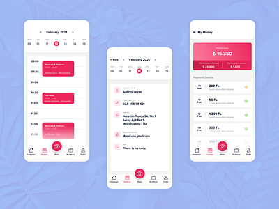 Beauty App - Part 2 beauty beauty app beauty product beautyexpert design designer designs experiencedesign experts flat minimal typography ui ux