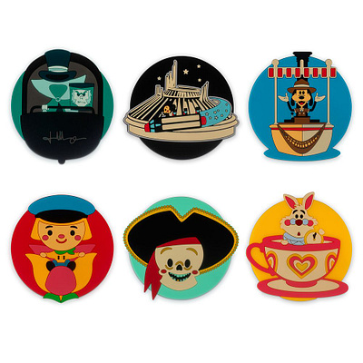 Coaster Set adobe illustrator character design cute disney illustration jerrod maruyama jmaruyama kawaii vector wonderground gallery