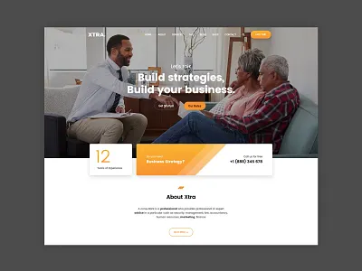 Advisor WordPress Theme advisor business clean creative design landing minimal modern template theme ui ux web web design wordpress