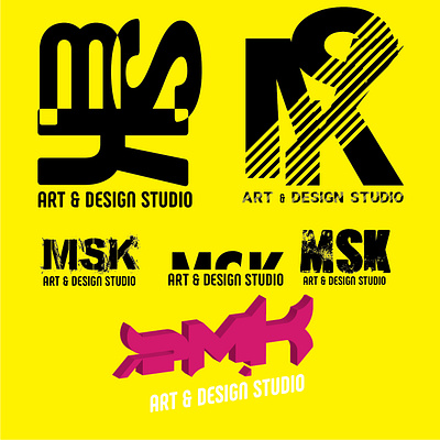 MSK ART DES GN STUDIO LOGO artsy artwork brand brand design brand identity branding branding design contemporain contemporary contemporaryart digitalart digitaldrawing digitaldrawings figurative figurativeart illustration logo logodesign logos logotype mehmetşirinkurt