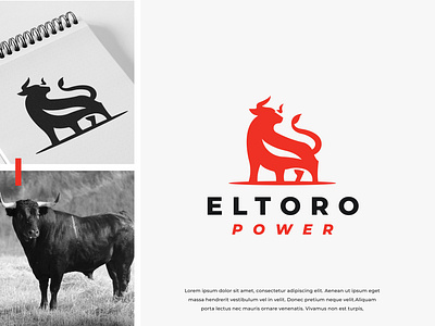 EL Toro Power Logo Design apparel bigbull logo buffalo bull bull logo business business loo charging consulting creative logo creative logos logo design logo designs modern logo power bull logo simple logo toro toto vector