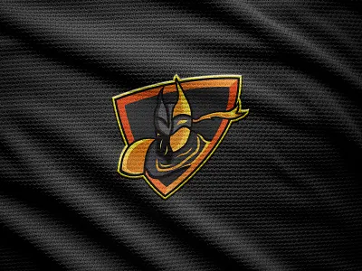 Fire Ninja Mascot logo on Mockup branding cartoon design flatdesign illustration illustrator logo mascot mascot logo vector