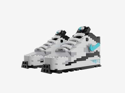 Air Max Month - Bricks Kicks Air Max 93 collectibles design lego model nike nike air max sneakers toys