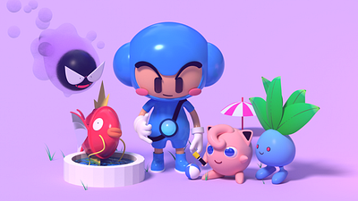 Characters by Arnold 3d arnold character cinema4d master