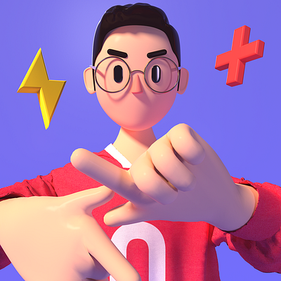 Profile 3d arnold character cinema4d people profile