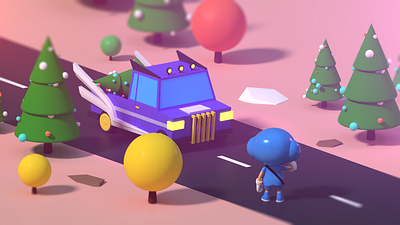 Popkart Dao arnold character cinema4d master