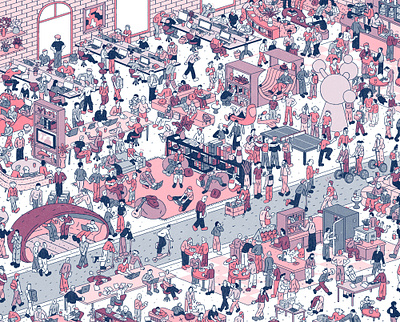 Teen Vogue animated gif animation editorial gif editorial illustration illustration