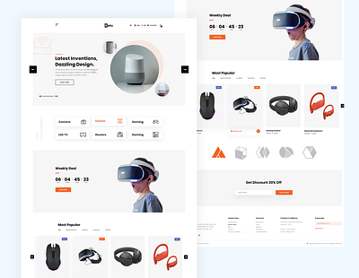 Goru - Ecommerce PSD Template css3 design front end front end front end development frontend html5 minimal ui ux ui design ui ux design ui ux web web design