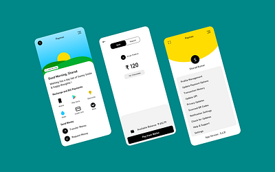 Paymax - A Payment Gateway App app design ui ux