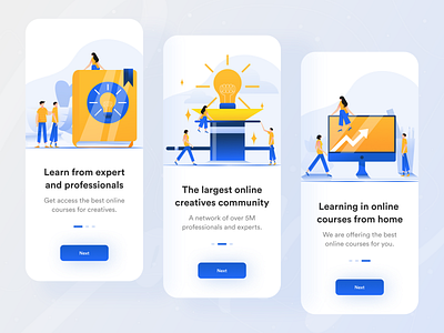 Course Mobile App : Onboarding 📖 2021 trend app design app ui app ui ux clean ui course course app courses dribbble best shot learning learning app minimalist mobile mobile app mobile app design mobile ui online course ui ux ui ux design uiux designer