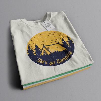 Lets go camping adventure adventure time adventurer adventures camping camping logo illustration art illustrations outdoor outdoor badge outdoor logo outdoors tees teesdesign teeshirt teespring tshirt tshirt art tshirt design tshirtdesign