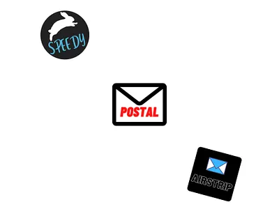 Day 42 of #dailylogochallenge canva dailylogochallenge design logo logodesign postal service