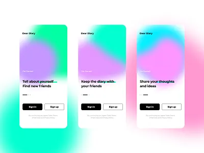 UI Registration template app mobile app mobile ui pattern template typography ui ux vector