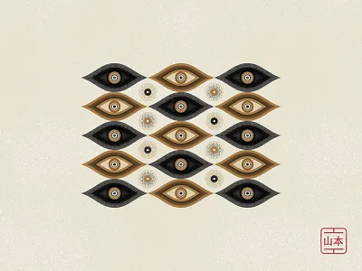 Solitude or small meditations #14 circular geometry illustration minimalism nature smallmeditations solitude symbolism textures vector