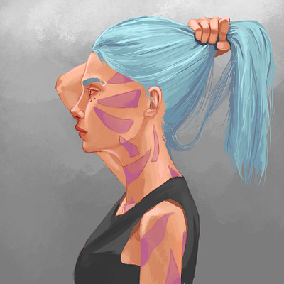 digital illustration animation flat illustration vector