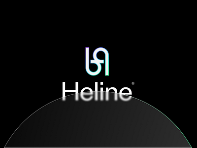 Heline | Logo design art direction branding branding and identity branding design financial financial app gradient identity identity branding logo design logo design branding logodesign logotype