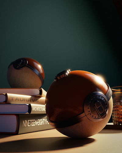 Every Saturday Morning 3d 3dartist architecture blender3d interior mid century modern pokeball pokemon pokemon legends arceus render surreal surrealism