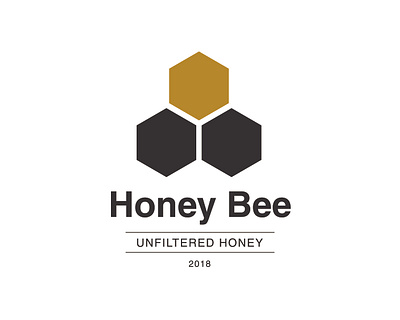 Logo Design - Honey Bee brand identity branding branding design design logo logodesign logotype typography