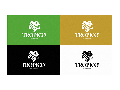 Tropico Hotel Boutique branding branding design design graphic design logo brand branding illustrator logodesign logotype