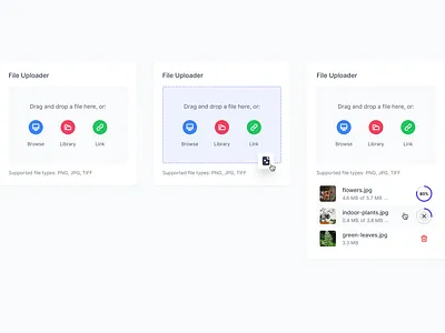 Drag and Drop drag drag and drop drop drop zone dropzone file import indiana indianapolis innovatemap ui upload