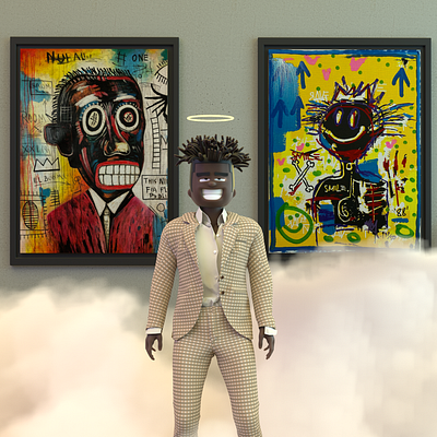 Jean-Michel Basquiat : A last exposition in paradise 3d 3d artist character people