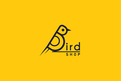 BIRD SHOP 01 best logo business logo design flat illustration logo logo design logodesign minimal minimalist modern logo top logo vector