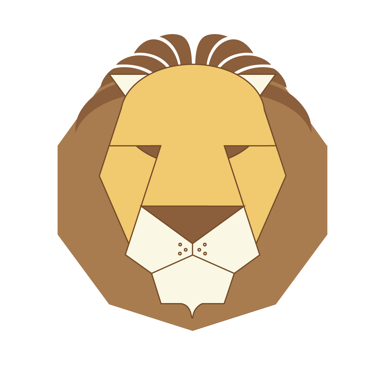 The Lion Inn - Logo Development branding design geometic illustration lion lion logo logo process sketching