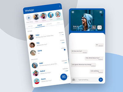 Mobile Weapp Ui adobe xd app design branding chat app creative creative design design figma live chat livestream massage mobile app mockup new app photoshop ui ui ux ui design video call xd design