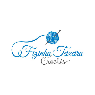 Fizinha Teixeira Crochês art branding design icon illustration illustrator logo typography