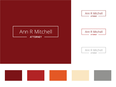 Ann Law Logo branding law firm law logo logo logo design