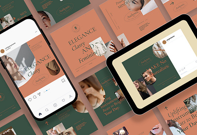 Luxury Instagram Posts Template blog blogger branding design instagram banner instagram post instagram posts instagram stories instagram story template instagram template luxury modern post posts social media social media pack social media template stories story template