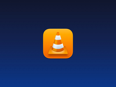 VLC – macOS Big Sur Icon big sur icon mac macos media player videolan vlc