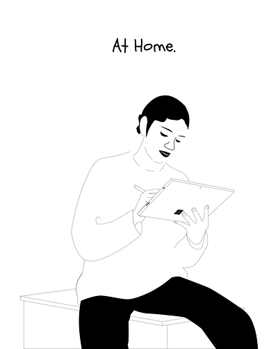 at home design figma illustration vector