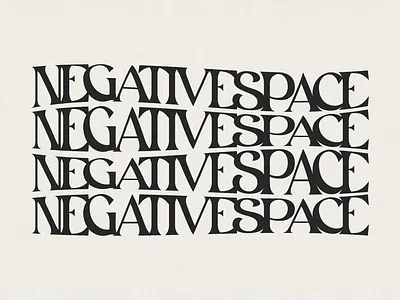 White space - Type Font branding design font font design fonts logo modern font movie serif font ui ux vector