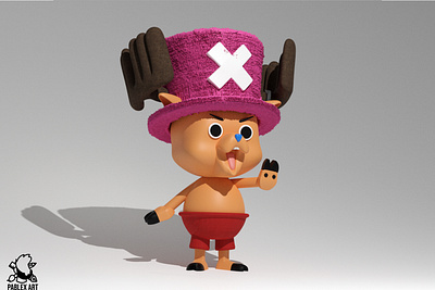 Chopper 3d 3d animation blender cartoon fanart grapicdesign render