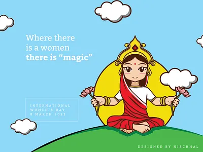 International Women's Day | 2021 Design illustration international womens day internationalwomensday typography uidesign vector women empowerment womens womens day womensday