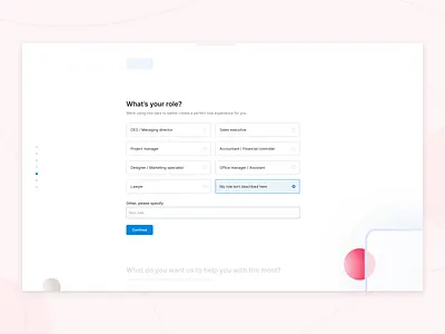 Sign Up Flow ✨ Other options account creation create account desktop ui newuser progressbar progressindicator signup signup page signupform