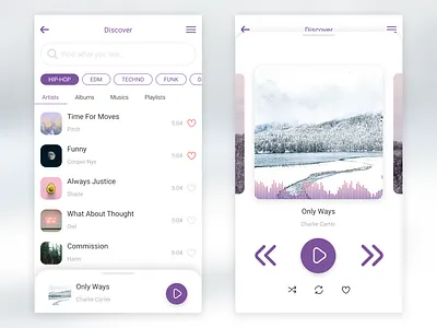 DailyUI #009 Music Player daily 100 challenge dailyui dailyuichallenge design figma music player ui ui uidesign uiux webdesign
