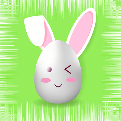 bunny easter animation art design icon illustration illustrator vector