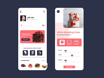 Cake Selling App app design app development cake delivery app cake selling app mobile app design on demand app development online cake delivery online cake selling online cake shope ui uiux uix