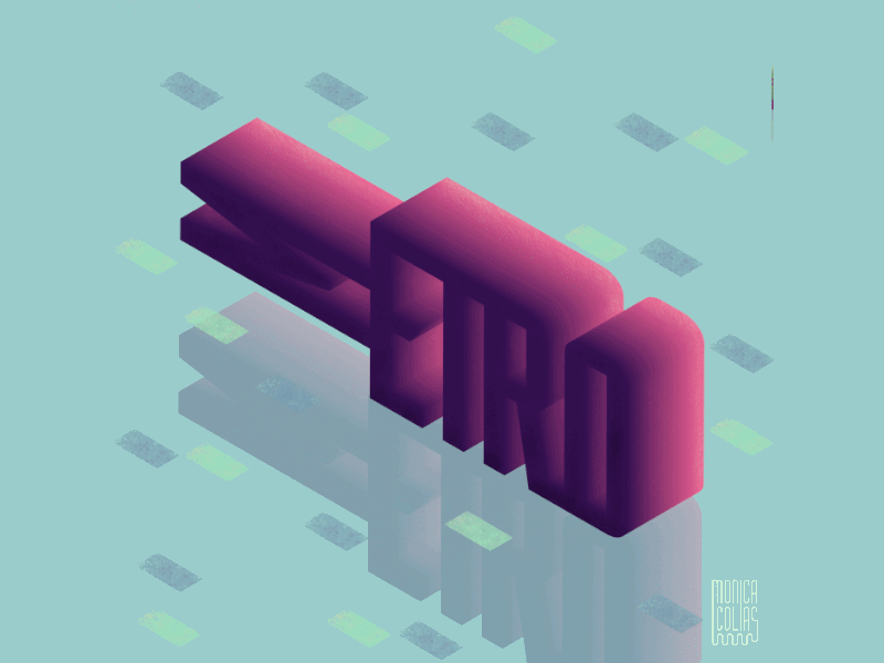 Metro type - Animation after effects animation colorful design graphic design illustration illustrator logo metro motiongraphics photoshop procreate texture train type