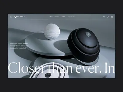 Home Page Experience animation autoplay concept content creative design digital ecommerce experience hotspot interaction interaction animation landing principle product scroll transition typography ui web