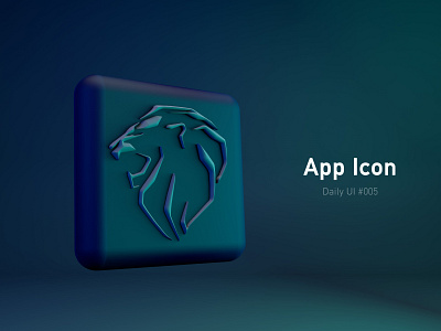 App Icon - #Daily UI 005 3d icon app app design app icon app icon logo daily ui daily ui 005 dailyuichallenge icon mobile ui design