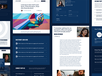 Newermind | Website Design branding corporate design figma mentalhealth ui ux web ui webdesign website website design wellbeing