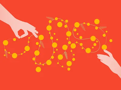 Happy Girl Power Day! editorial illustration friendship girl girl power illustration internationalwomensday mimosa minimal support woman