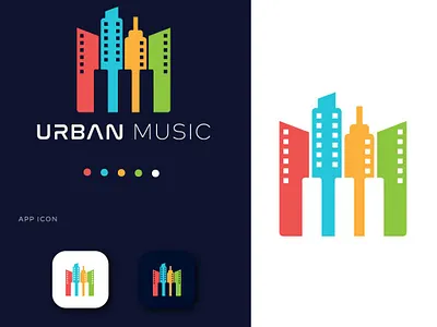 Urban Music clever clever logo fiverr fiverr design fiverr.com fiverrgigs lion minimal minimalist logo modern logo musician urban urban music