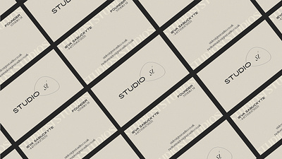 PERSONAL REBRAND - BUSINESS CARD DESIGN branding business card design design designstudio print design typography